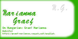 marianna graef business card